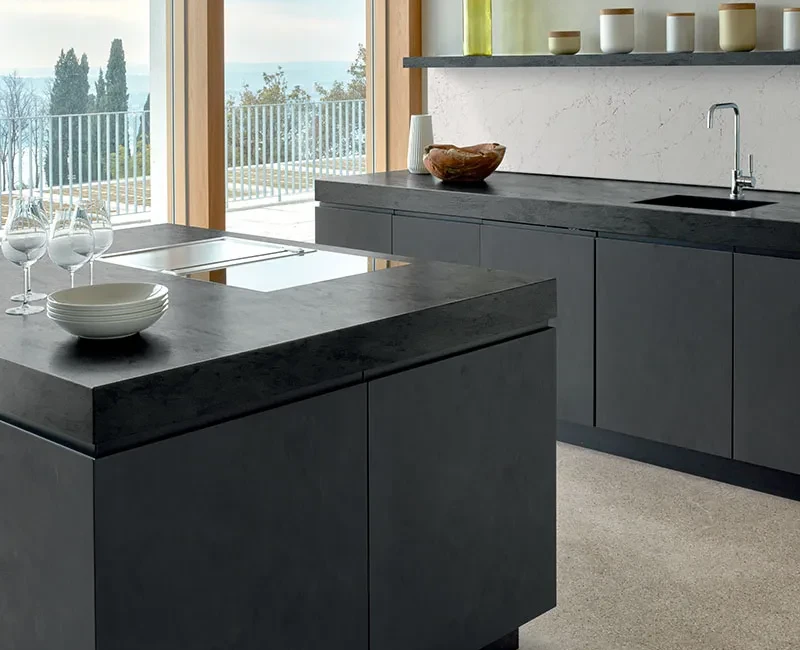 Искусственный акриловый камень Corian Carbon Aggregate — фото 5 — MAS — Modern Acrylic Stone