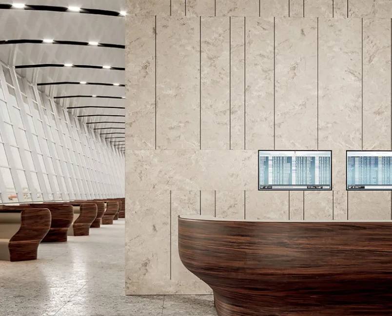 Штучний акриловий камінь Corian Mahogany Nuwood — фото 8 — MAS — Modern Acrylic Stone