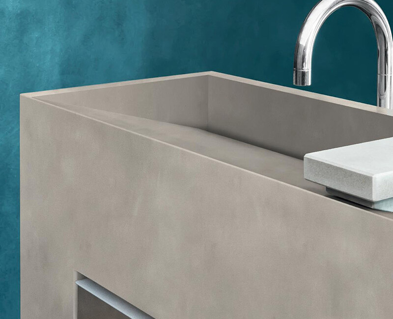 Искусственный акриловый камень Corian Neutral Concrete — фото 4 — MAS — Modern Acrylic Stone