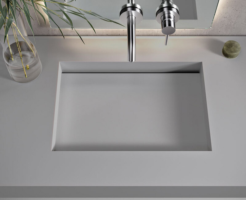 Искусственный акриловый камень Corian Silver Gray — фото 3 — MAS — Modern Acrylic Stone
