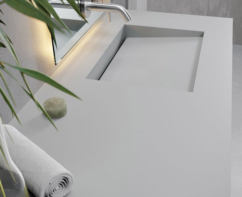 Искусственный акриловый камень Corian Silver Gray — фото 4 — MAS — Modern Acrylic Stone