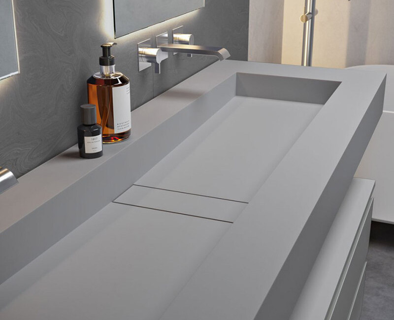 Искусственный акриловый камень Corian Silver Gray — фото 5 — MAS — Modern Acrylic Stone