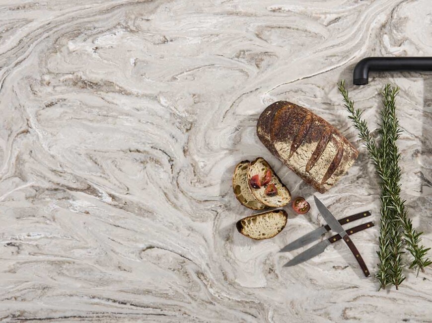Искусственный акриловый камень Corian Smoke Drift Prima — фото 9 — MAS — Modern Acrylic Stone