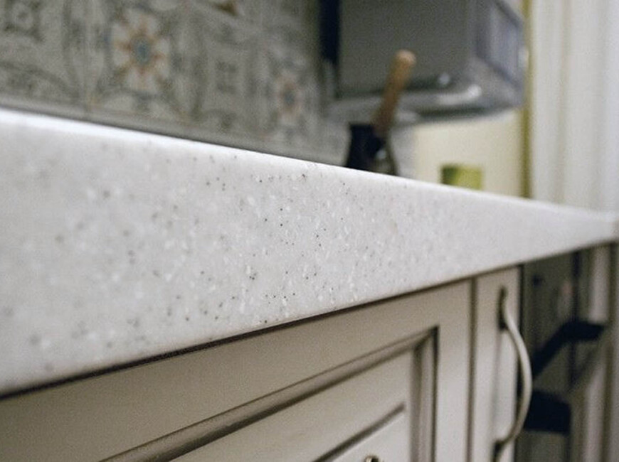 Искусственный акриловый камень LG Hi-Macs G004 White Quartz — фото 3 — MAS — Modern Acrylic Stone