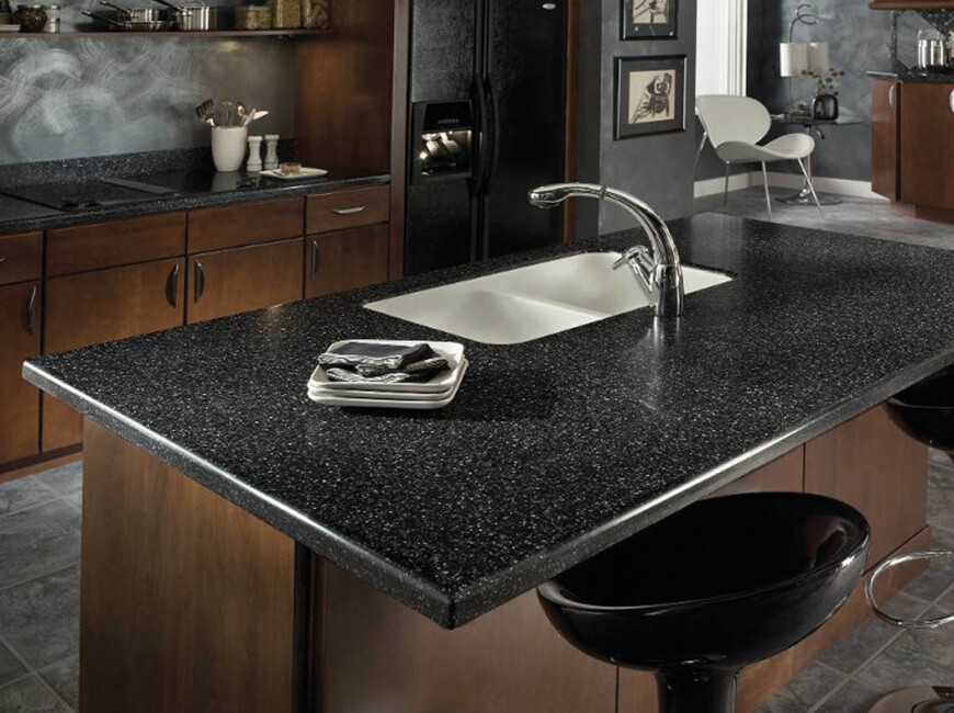 Искусственный акриловый камень LG Hi-Macs VB01 Merapi — фото 2 — MAS — Modern Acrylic Stone