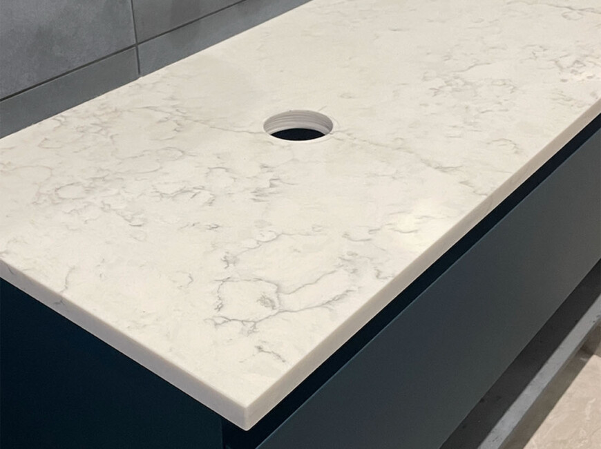 Искусственный кварцевый камень Avant Quartz 7200 Аквитания Бланка — фото 3 — MAS — Modern Acrylic Stone