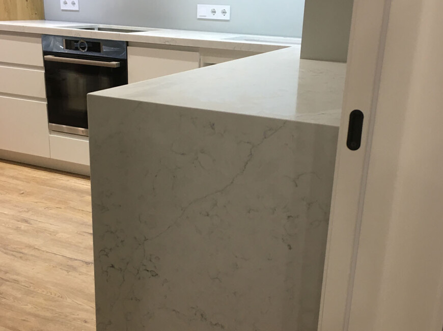 Искусственный кварцевый камень Avant Quartz 7200 Аквитания Бланка — фото 4 — MAS — Modern Acrylic Stone