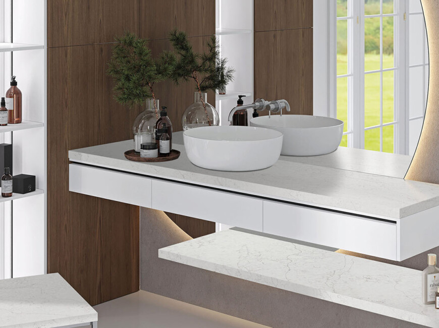 Искусственный кварцевый камень Avant Quartz 7200 Аквитания Бланка — фото 7 — MAS — Modern Acrylic Stone