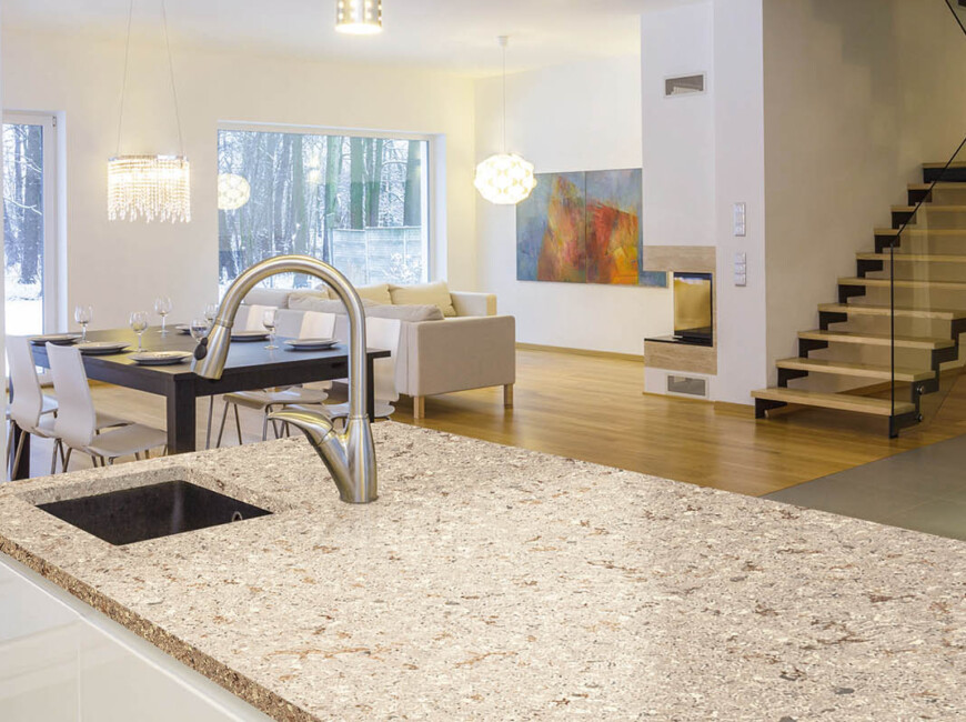 Искусственный кварцевый камень Avant Quartz 9010 Корсика — фото 5 — MAS — Modern Acrylic Stone