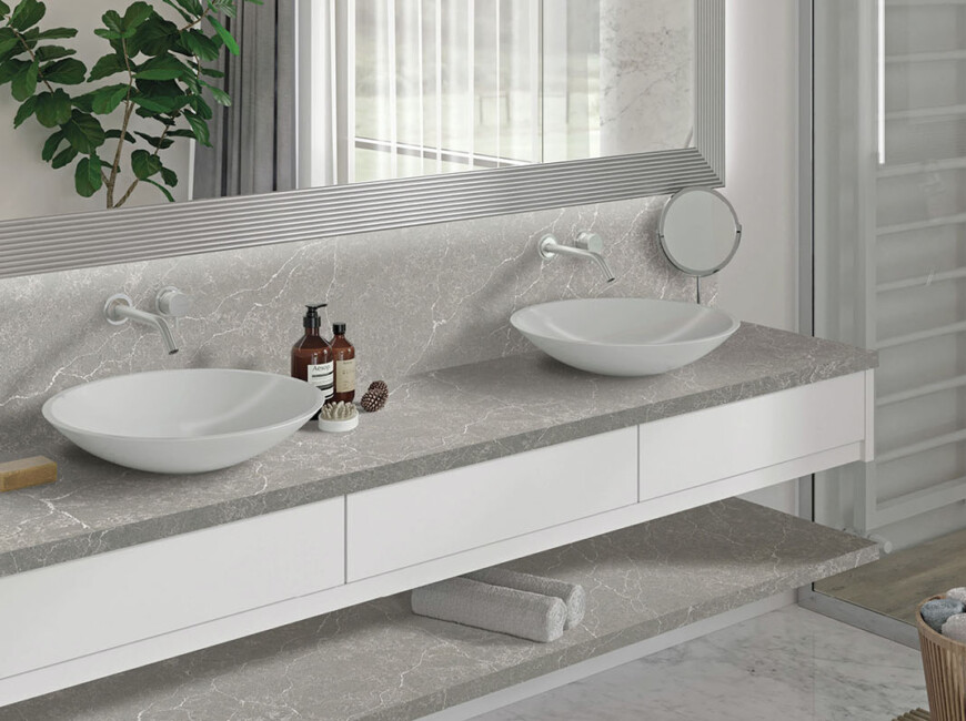 Штучний кварцовий камінь Avant Quartz 9050 Гріс Фонсе — фото 3 — MAS — Modern Acrylic Stone
