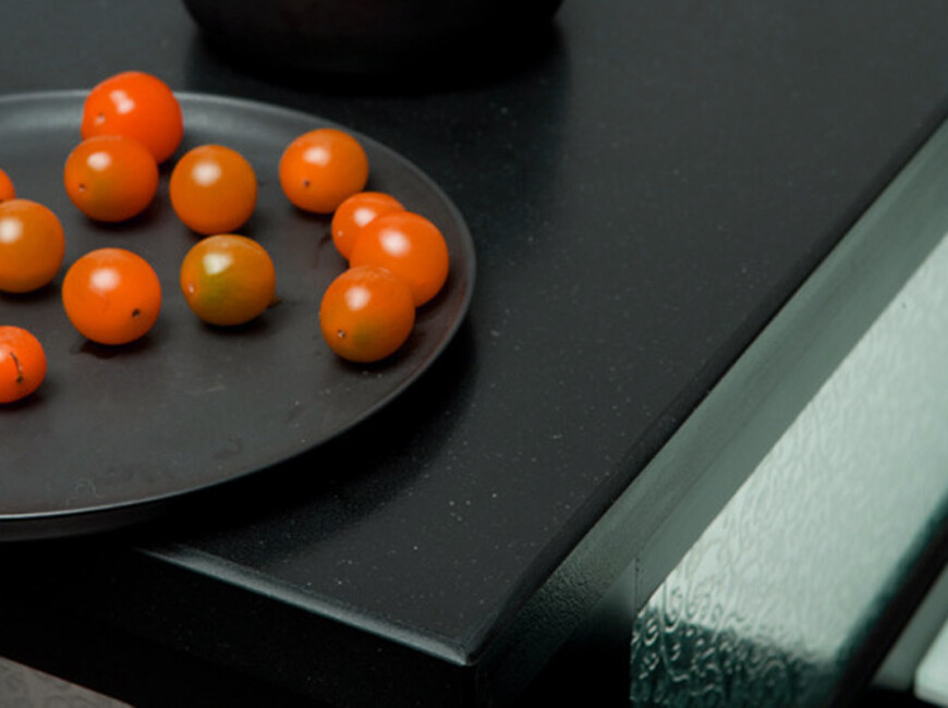 Искусственный кварцевый камень Caesarstone 3100 Jet Black — фото 3 — MAS — Modern Acrylic Stone