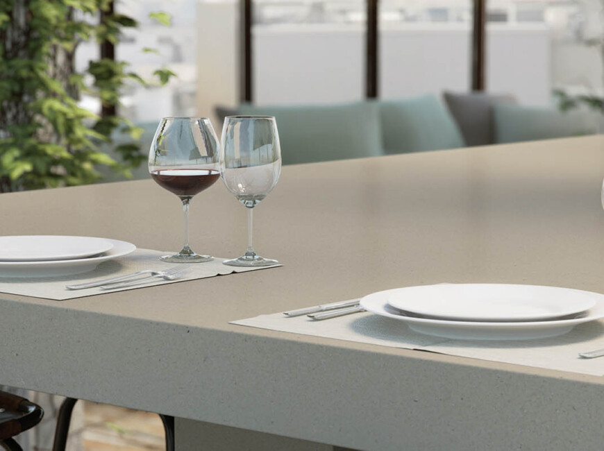 Искусственный кварцевый камень Caesarstone 4004 Raw Concrete — фото 2 — MAS — Modern Acrylic Stone