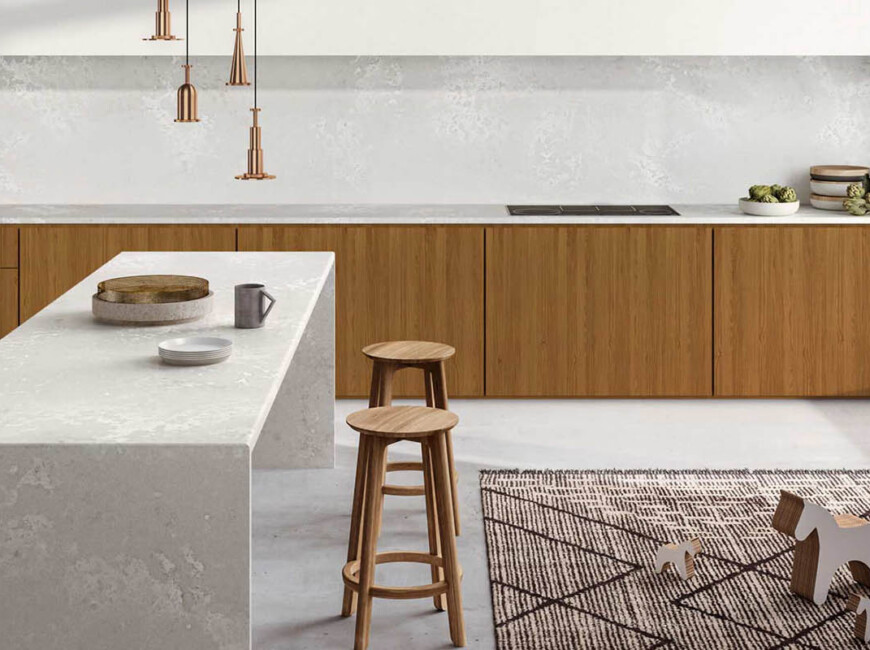 Искусственный кварцевый камень Caesarstone 4011 Cloudburst Concrete — фото 4 — MAS — Modern Acrylic Stone