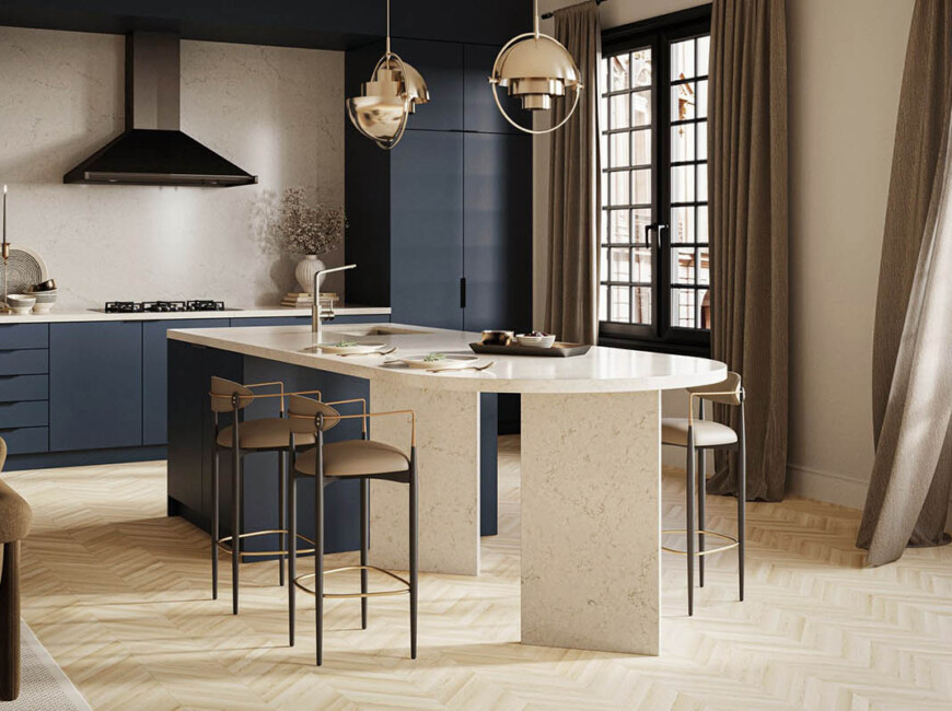 Штучний кварцовий камінь Caesarstone 5212 Taj Royale — фото 3 — MAS — Modern Acrylic Stone