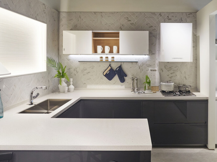 Искусственный акриловый камень Hanex GAD-003 Omega — фото 2 — MAS — Modern Acrylic Stone