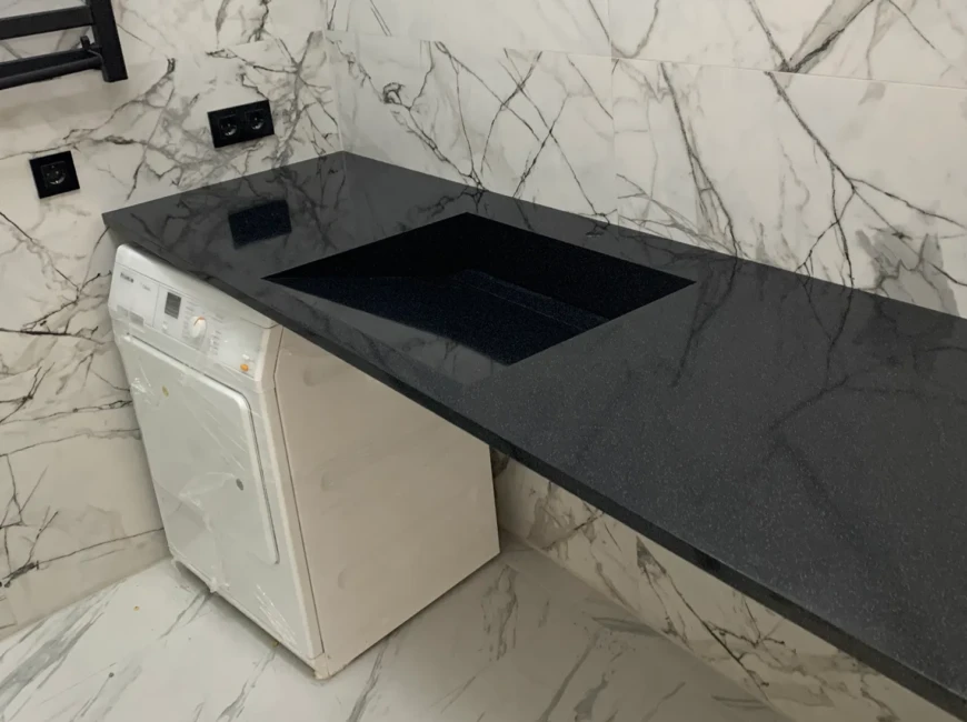 Штучний акриловий камінь Grandex A-421 Coal Mine — фото 3 — MAS — Modern Acrylic Stone