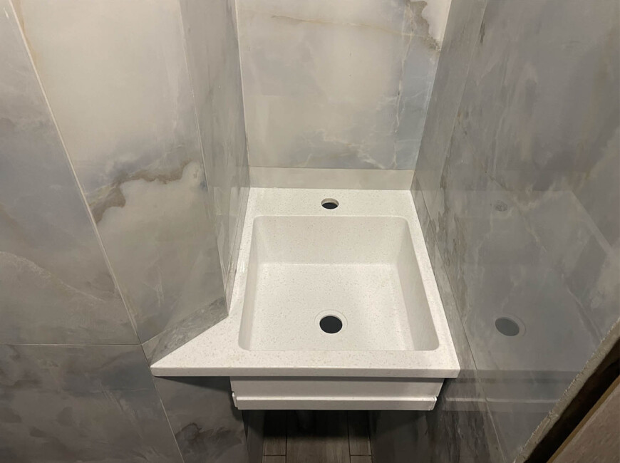 Искусственный акриловый камень Grandex A-422 Snow Pile — фото 4 — MAS — Modern Acrylic Stone