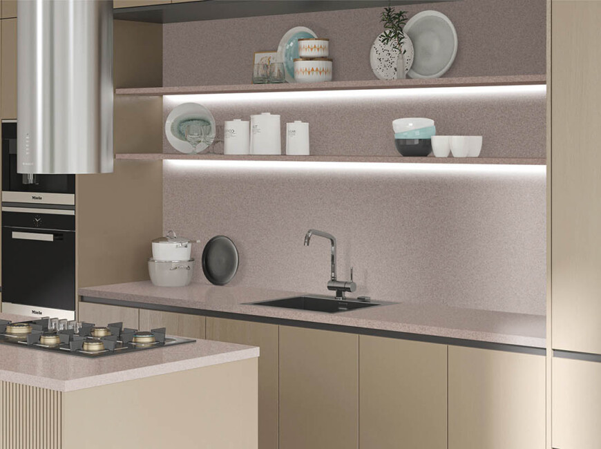 Искусственный акриловый камень Grandex D-303 Raisined Chocolate — фото 4 — MAS — Modern Acrylic Stone