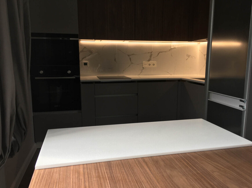 Штучний акриловий камінь Grandex D-314 Arctic Ice — фото 3 — MAS — Modern Acrylic Stone