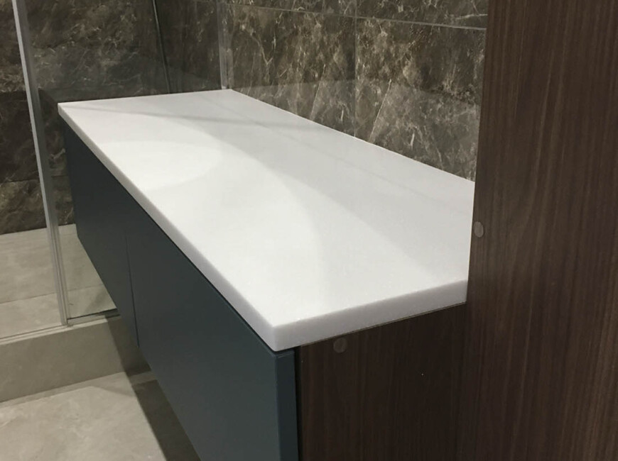 Штучний акриловий камінь Grandex D-314 Arctic Ice — фото 4 — MAS — Modern Acrylic Stone