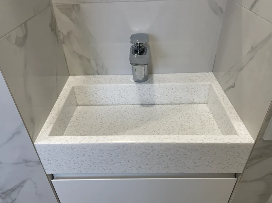 Искусственный акриловый камень Grandex J-504 Cut Diamond — фото 3 — MAS — Modern Acrylic Stone