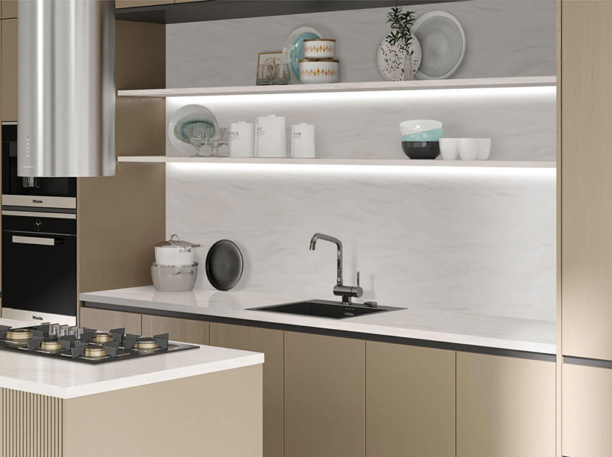 Искусственный акриловый камень Grandex M-710 Float Rock A — фото 4 — MAS — Modern Acrylic Stone