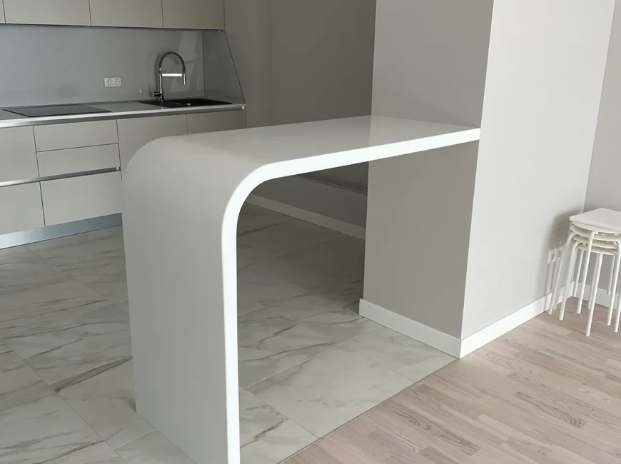 Искусственный акриловый камень Grandex P-104 Pure White — фото 6 — MAS — Modern Acrylic Stone
