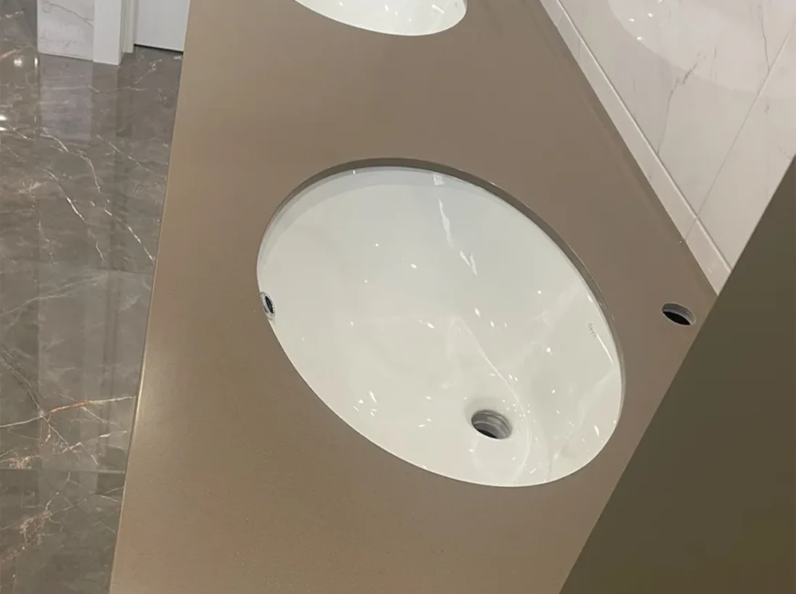 Искусственный акриловый камень Grandex S-214 Sanded Brown — фото 3 — MAS — Modern Acrylic Stone