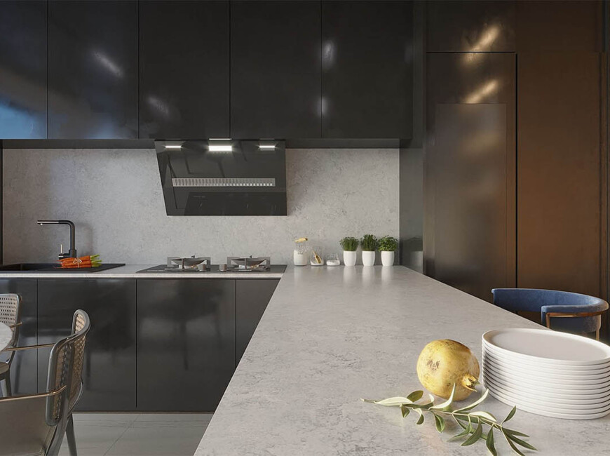 Штучний кварцовий камінь Vicostone BQ8864 Naxos — фото 6 — MAS — Modern Acrylic Stone