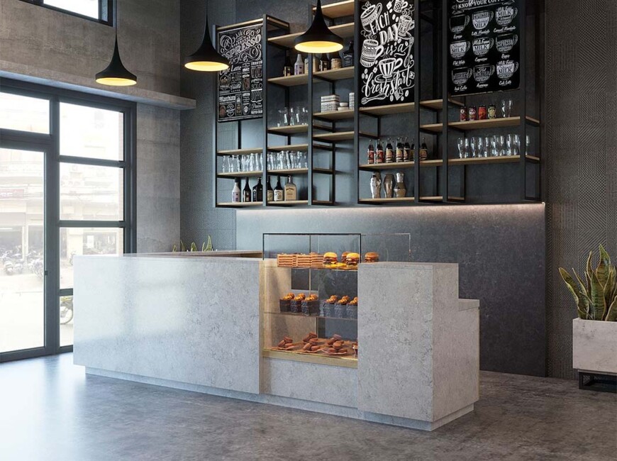 Искусственный кварцевый камень Vicostone BQ8864 Naxos — фото 9 — MAS — Modern Acrylic Stone