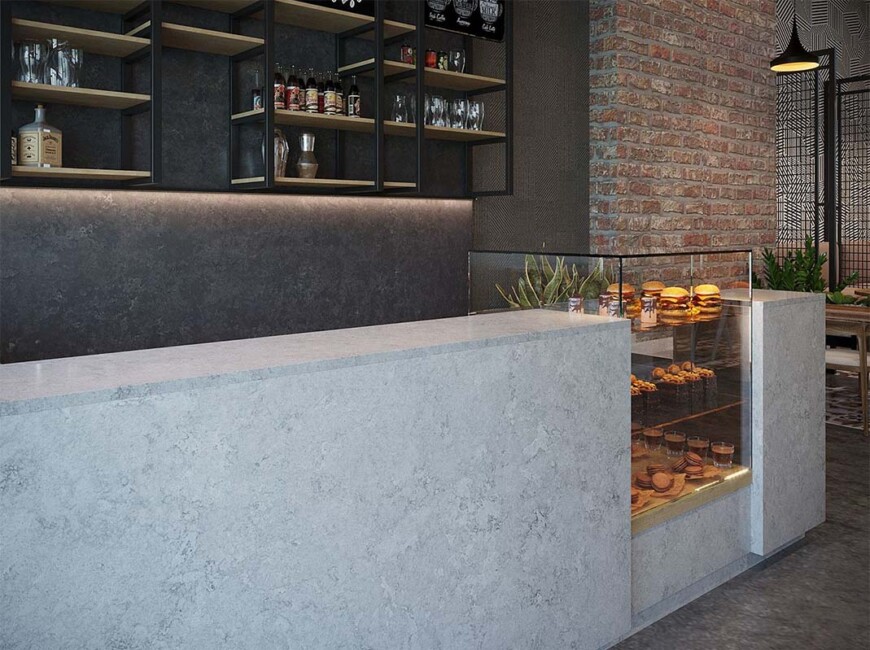 Штучний кварцовий камінь Vicostone BQ8864 Naxos — фото 10 — MAS — Modern Acrylic Stone