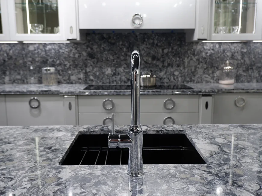 Искусственный кварцевый камень Vicostone BQ9470 Azul Aran — фото 3 — MAS — Modern Acrylic Stone