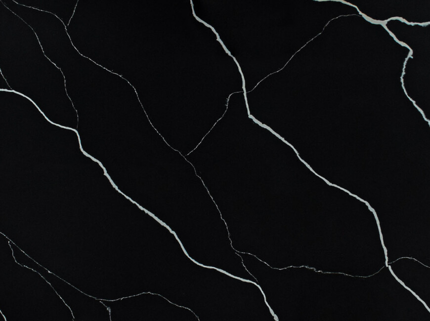 Искусственный кварцевый камень Atem Calacatta Black 1105 — фото 2 — MAS — Modern Acrylic Stone