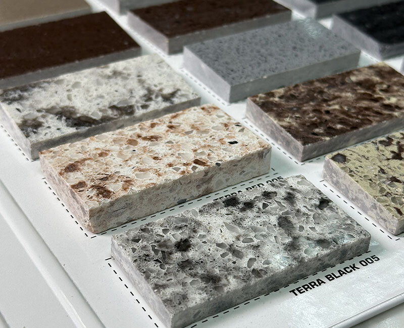 Штучний кварцовий камінь Atem Grey Ice 005 — фото 3 — MAS — Modern Acrylic Stone