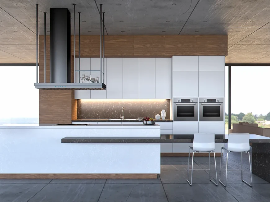 Искусственный кварцевый камень Belenco 1123 Perla White — фото 7 — MAS — Modern Acrylic Stone