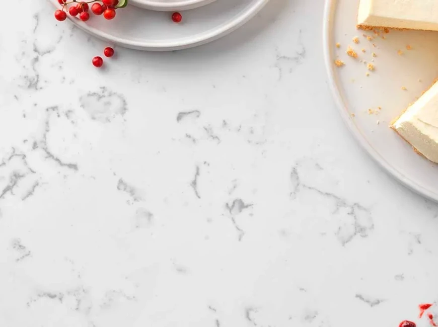Искусственный кварцевый камень Belenco 4123 Kashmera White — фото 3 — MAS — Modern Acrylic Stone