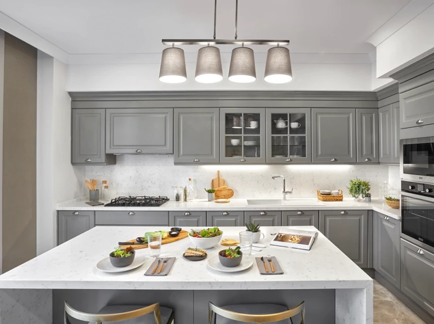 Искусственный кварцевый камень Belenco 4123 Kashmera White — фото 6 — MAS — Modern Acrylic Stone