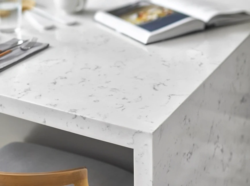 Искусственный кварцевый камень Belenco 4123 Kashmera White — фото 7 — MAS — Modern Acrylic Stone