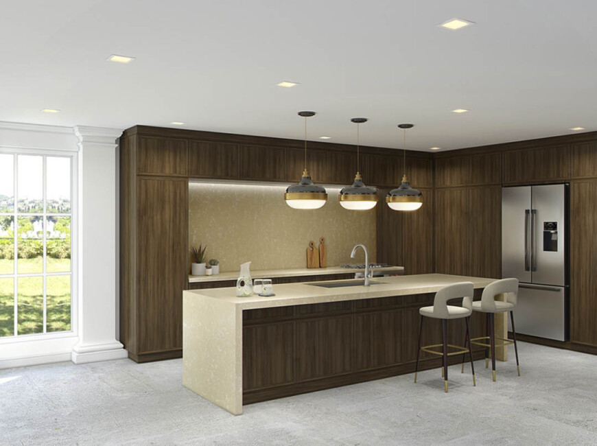 Искусственный кварцевый камень Belenco 5329 Mocca Mausse — фото 4 — MAS — Modern Acrylic Stone