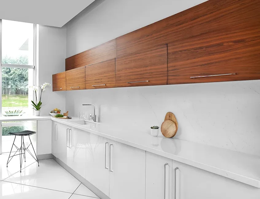 Искусственный кварцевый камень Belenco 7119 Calacatta Venatino — фото 2 — MAS — Modern Acrylic Stone