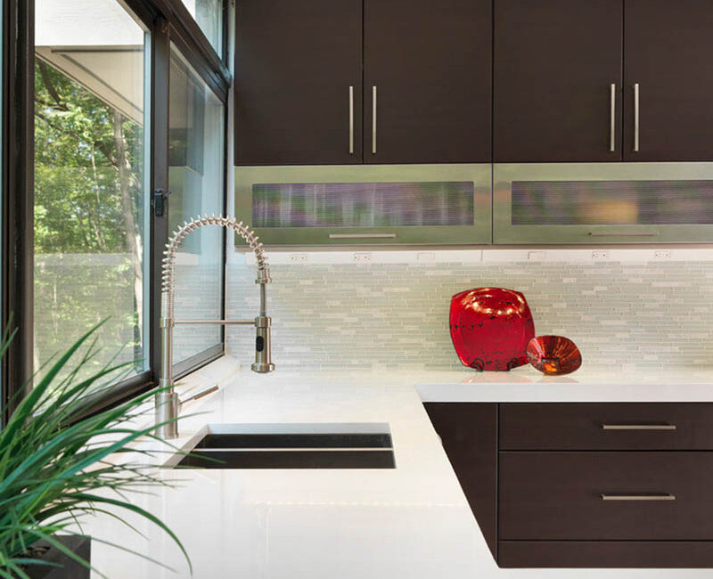 Штучний кварцовий камінь Hanstone BA201 Bianco Canvas — фото 4 — MAS — Modern Acrylic Stone