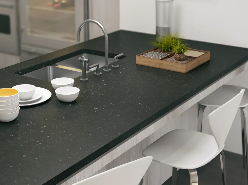 Штучний кварцовий камінь Silestone Arden Blue — фото 3 — MAS — Modern Acrylic Stone