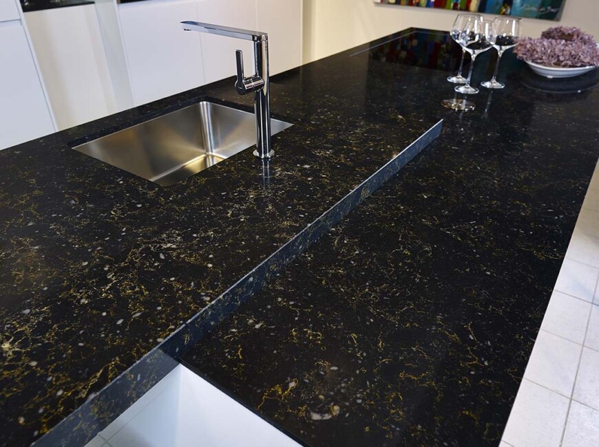 Искусственный кварцевый камень Silestone Doradus — фото 3 — MAS — Modern Acrylic Stone