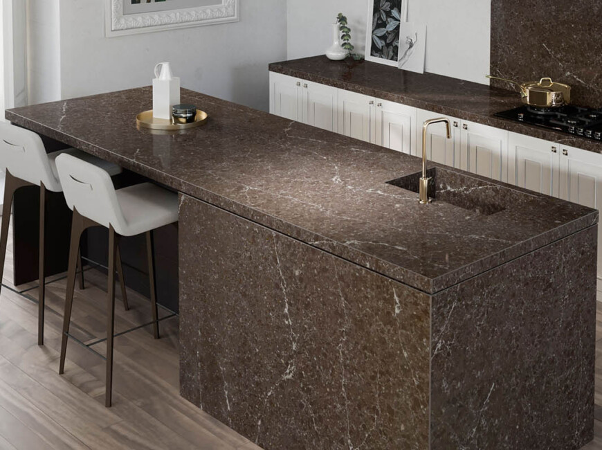 Искусственный кварцевый камень Silestone Eternal Emperador — фото 3 — MAS — Modern Acrylic Stone