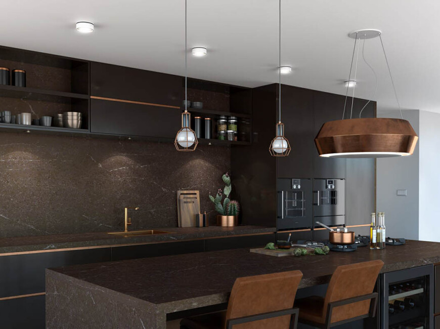 Искусственный кварцевый камень Silestone Eternal Emperador — фото 4 — MAS — Modern Acrylic Stone