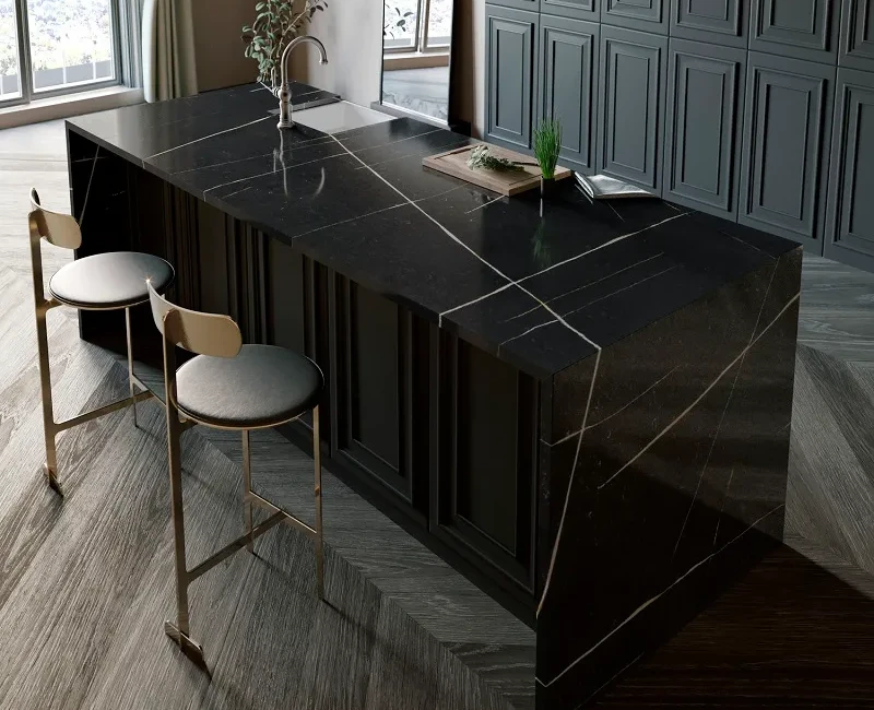 Искусственный кварцевый камень Silestone Eternal Noir — фото 3 — MAS — Modern Acrylic Stone