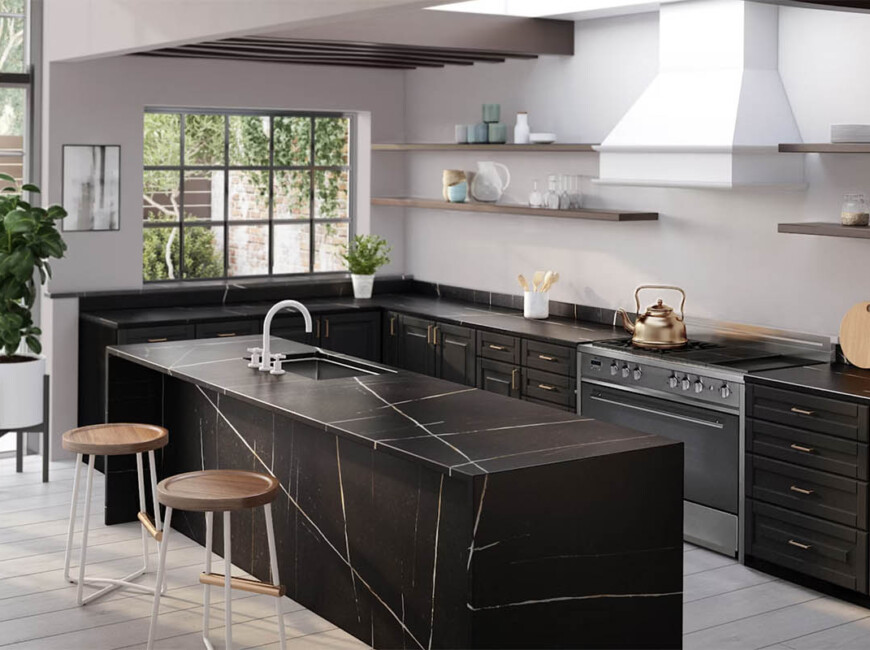 Искусственный кварцевый камень Silestone Eternal Noir — фото 4 — MAS — Modern Acrylic Stone