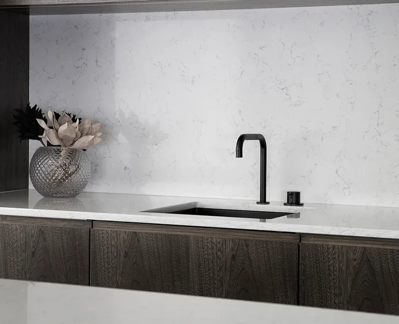 Штучний кварцовий камінь Technistone Noble Areti Bianco — фото 6 — MAS — Modern Acrylic Stone