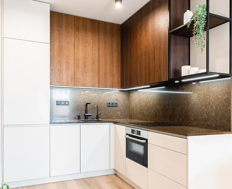 Штучний кварцовий камінь Technistone Noble Athos Brown — фото 4 — MAS — Modern Acrylic Stone
