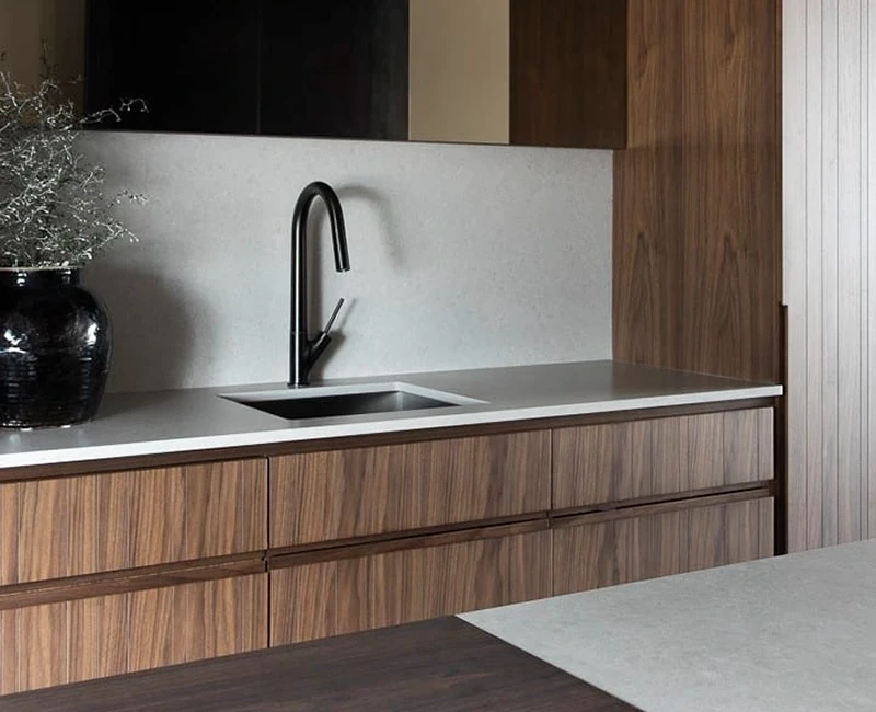 Штучний кварцовий камінь Technistone Noble Concrete Grey — фото 4 — MAS — Modern Acrylic Stone